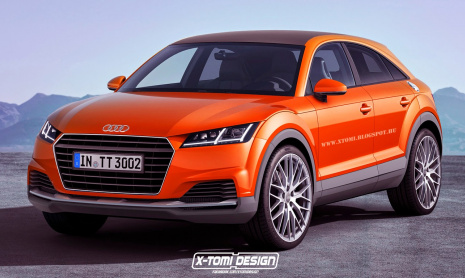 Потенциальные рендеры Audi TTQ